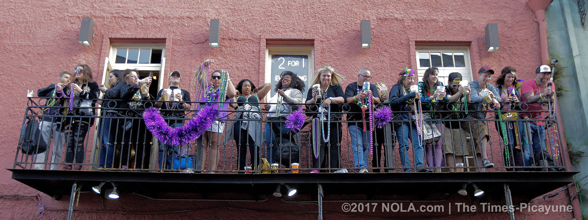Scenes from Mardi Gras merriment in the French Quarter: photo gallery